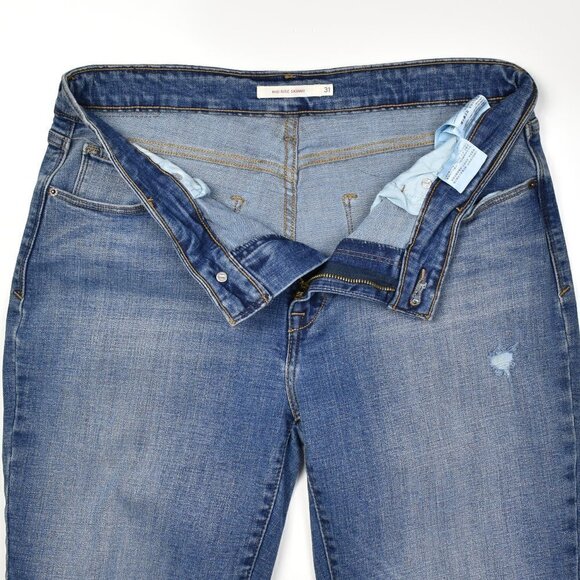 Levi's Mid Rise Skinny Jeans 31 - Picture 5 of 7